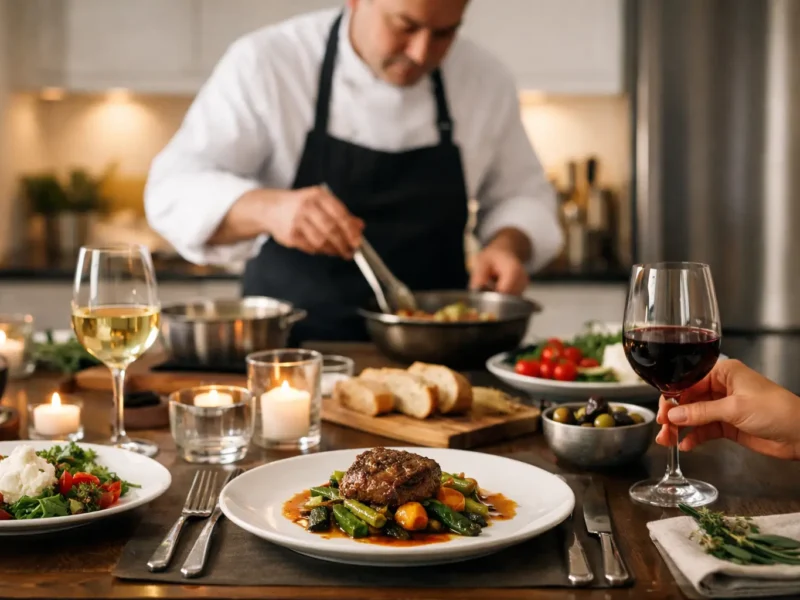How to Host a Private Chef Dinner at Home